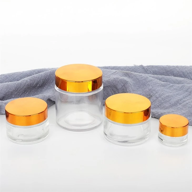 clear cosmetic bottle containers
